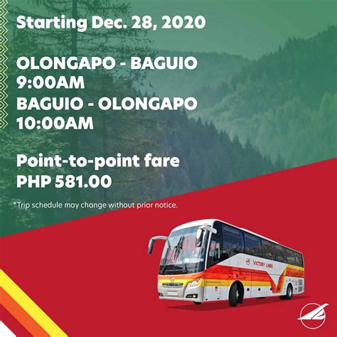 Baguio to Olongapo by bus, taxi from PHP 739 .